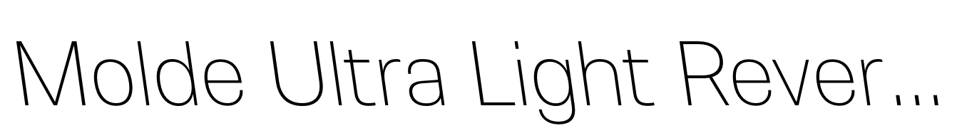Molde Ultra Light Reverse